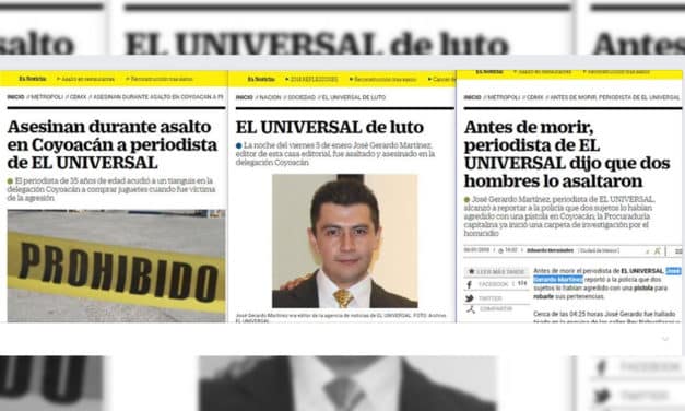 Asesinan durante asalto en Coyoacán a periodista de El Universal